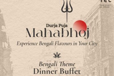 Celebrate the Auspicious Durga Puja with Mahabhoj – the Bengali themed buffet dinner at Novotel Guwahati