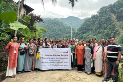 Dalmia Bharat Foundation Promotes Kitchen Garden Initiative to Empower Rural Households in East Jaintia Hills