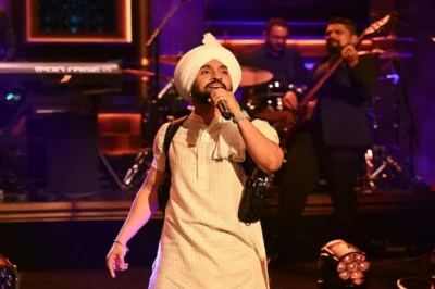 Diljit Dosanjh’s Ahmedabad Concert: A Playful Pause for Balcony Viewers