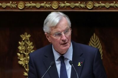 France politics updates: Parliament meets as Le Pen's party threatens to collapse Barnier's government