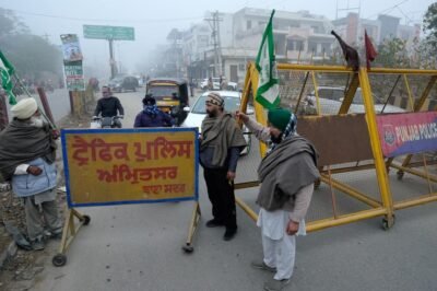 Punjab Bandh: Farmers’ Protest Brings Traffic to a Standstill