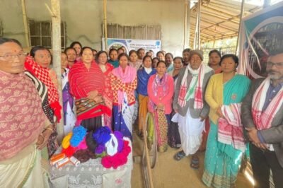 Launch of Guru Shishya Hastshilp Prashikshan Program on Artistic Textile Craft in Moran, Assam