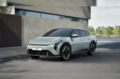 Check out EV4, Kia’s eye-catching electric sedan.