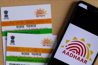 In February, the government reported a 14% annual increase with over 220 crore Aadhaar authentications.