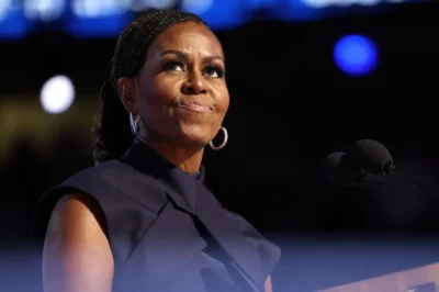 Michelle Obama addresses divorce rumors and explains her absence from political events.