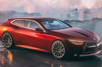 This futuristic BMW wagon is a limited production model.