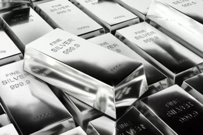 Silver prices in India reached a record high of ₹1.04L.