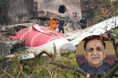 Vijay Rupani’s body was identified by matching DNA.