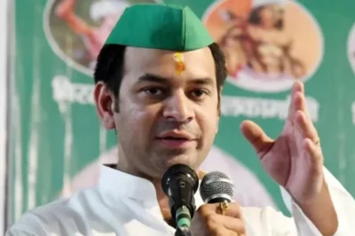 RJD MLA Tej Pratap, who was expelled, organized a rally featuring a new flag.
