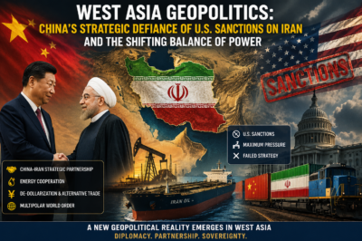China Challenges U.S. Sanctions Policy on Iran as West Asia Moves Towards a New Geopolitical Balance
