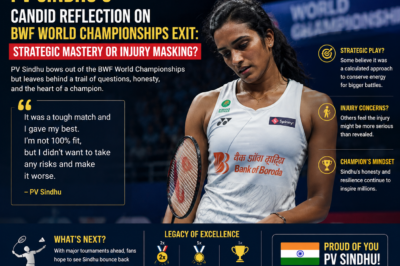 PV Sindhu’s World Championship Exit Raises Questions Over Tactics, Form and the Future
