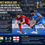 India and England Share Spoils in Tactical 0-0 Hockey World Cup Thriller in Rourkela