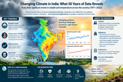 Northeast India Faces Growing Climate Extremes as Heavy Rainfall and Dry Spells Intensify