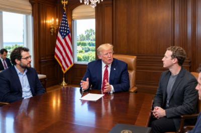 Trump to Host Zuckerberg and AI Titans, Signalling a New Era in U.S. Tech Governance and Global Strategy