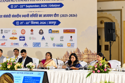 Standing Committee on Finance Reviews Handicrafts Development and Social Security Measures in Rajasthan