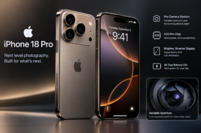 iPhone 18 Pro: Apple’s Reported Leap into Variable-Aperture Photography