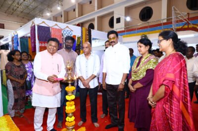 Gandhi Shilp Bazaar in Vijayawada Showcases India’s Rich Handicraft and Handloom Heritage