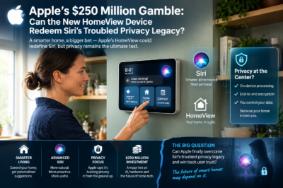 Apple’s Smart Home Ambitions Face a Crucial Test Amid Siri Privacy Concerns