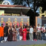 Royal Enfield Unveils ‘Dasharoopi’ in Guwahati: A Unique Durga Idol Crafted from Motorcycle Parts