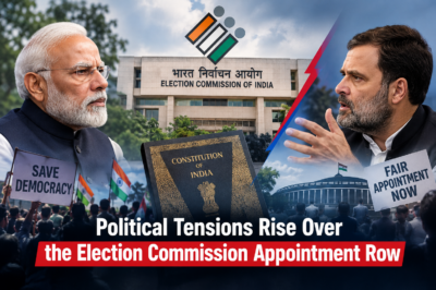 Political Tensions Rise Over the Election Commission Appointment Row