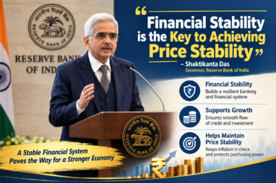 Financial Stability and Price Stability: The RBI’s Foundation for Sustainable Economic Growth