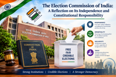 The Election Commission of India: A Reflection on Its Independence and Constitutional Responsibility