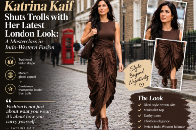 Katrina Kaif’s London Fashion Statement: Indo-Western Elegance That Speaks Louder Than Online Trolls