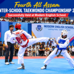 Fourth All Assam Inter-School Taekwondo Championship 2026 Successfully Held at Modern English School