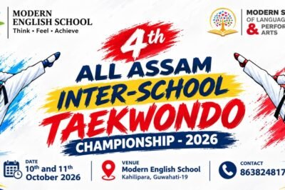 Fourth All Assam Inter-School Taekwondo Championship 2026