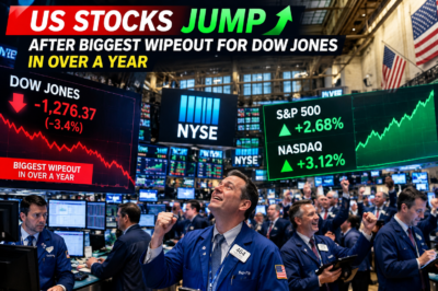 Wall Street Rebounds Sharply After Major Dow Jones Decline, Reflecting Investor Confidence Amid Economic Uncertainty