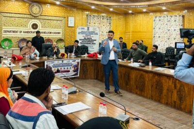 Transforming Traditional Artisans into Successful Entrepreneurs: Entrepreneurship Development Programme Launched in Srinagar