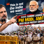 Rahul Gandhi Criticises Delhi Protest Crackdown, Raises Concerns Over Democratic Rights