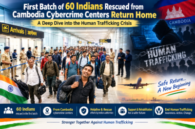 India’s Rescue of 60 Nationals from Cybercrime Networks in Cambodia: A Fight Against Modern Human Trafficking